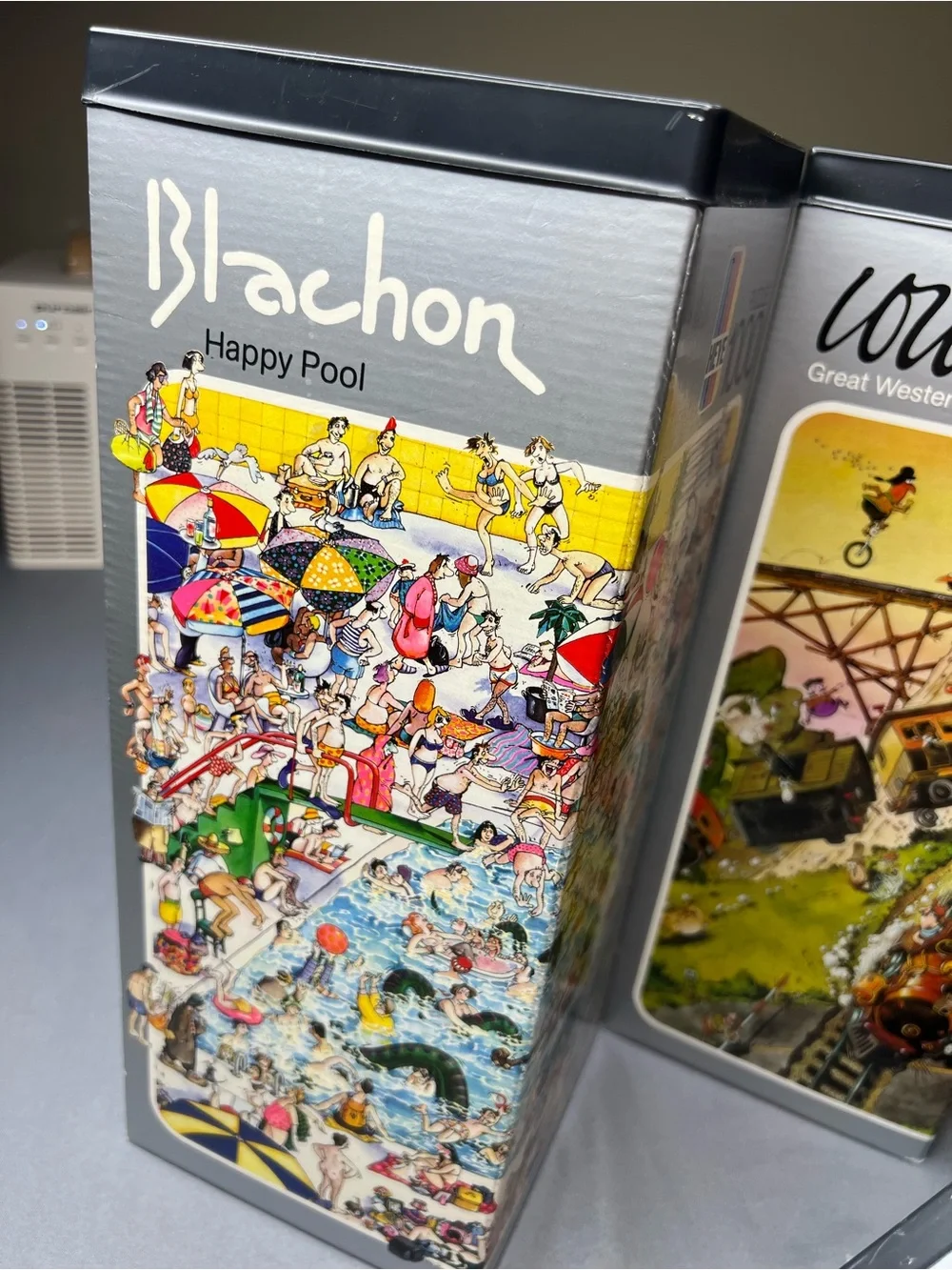 Vintage Heye German Collector Puzzle Lot Blachon Loup Ryba 500/1000 Pc